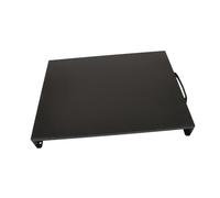 COLLBATH Support Antidérapant pour Grille de Cuisson en Alliage Robuste, Organise Ustensiles Lourds sur Plan de Travail Noir, Cuisine Domestique