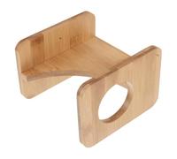 COLLBATH Support Bois pour Corne à Boire Médiévale Porte-corne Rustique Unique pour Décoration Maison Bar et Rassemblements Vikings