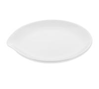 COLLBATH Support Cuillère Céramique Blanche Repose Cuillère Multifonction Résistant à Usure Porte-cuillère pour Cuisine et Service à Table
