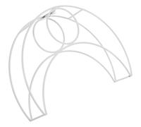 COLLBATH Support D'abat-jour Lunaire Vintage en Métal Robuste, Cadre pour Lampe de Table Soi-même, Compatible Abat-jour Ø, Usage Bricolage Décoration Intérieure, Structure Stable et Légère