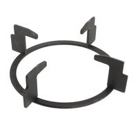 COLLBATH Support De Grille De Poêle Réchaud à Gaz De Camping Supports à Casseroles Pour Accessoire Brûleur De Wok Portée Réchauds De Camping Réducteur Étagère Garde Le Fer Black