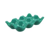 COLLBATH Support En Céramique Pour 6 Tasses Rangement Élégant Pour Réfrigérateur Plateau Organisateur De Réfrigérateur Support Décoratif