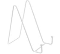 COLLBATH Support pour Assiette en Fer Blanc Minimaliste, Chevalet Robuste Grosse Capacité de Charge pour Livres et Céramiques, pour Bureau ou Chambre