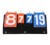 COLLBATH Tableau de Score Multifonction Portable de Bureau en PVC