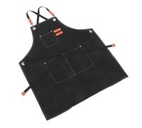 COLLBATH Tablier de Cuisine Toile Épais Résistant à Huile Poches Multiples Réglable pour Homme et Femme Tablier pour Barbecue Pâtisserie et Artisanat