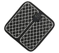 COLLBATH Tapis De Massage Des Pieds Rechargeable Usb Pliable, Masseur Électrique Carré Noir, Stimulation Circulation Sanguine, Détente à Domicile, Coussin Massage Pieds Pour Relaxation Et Bien-