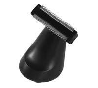 COLLBATH Tête De Rasoir En Acier Inoxydable Abs Remplacement De La Tête De Tondeuse Noire Corps De Rasoir Accessoire De Tête De Rasoir