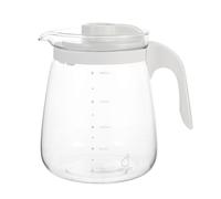COLLBATH Théière Verre Capacité Résistante Chaleur pour Maison Pichet Pratique pour Thé Jus et Boissons Froides Surface Lisse Facile à Nettoyer