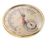 COLLBATH Thermomètre et Hygromètre Analogique pour Jardin et Terrasse Moniteur de Température et d'Humidité Verre et Plastique Mesure Maxi et Mini Usage Intérieur et Extérieur