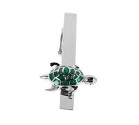 COLLBATH Tortue Lavalier goupille attachez les clips pour hommes pinces à cravate pour hommes uniques Tip clip pour les hommes fermoirs à cravate pour hommes cuivre
