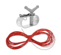 COLLBATH Treuil Câble Auto-bloquant pour Bâche Piscine Hors Sol Tendeur Câble Accessoire Hivernage pour Abri Piscine Sol Compatible et Protection Vent Renforcée