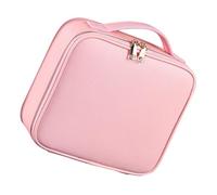 COLLBATH Trousse de Maquillage Femme Capacité Spacieuse avec Compartiments Réglables Sac Cosmétique Étanche et Portable pour Voyage Organisateur de Maquillage Multifonction Léger et