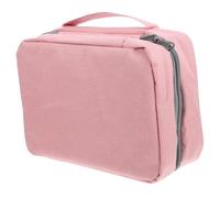 COLLBATH Trousse de Toilette Pliable Étanche pour Voyage Sac Cosmétique Femme avec Compartiments Multiples Pochette Maquillage Compacte et Organisée Rangement Pratique pour Cosmétiques et