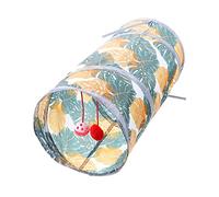 COLLBATH Tunnel pour Animaux De Compagnie Jouets Transporteur De Chat Accessoires De Chats Coucou pour Chat Tunnel D'agilité Interactif pour Chat Tunnels Tube De Chat Polyester