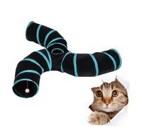 COLLBATH Tunnels s Voies pour Tunnel pour Animaux De Compagnie Jouet Interactif pour