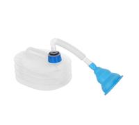 COLLBATH Urinal Portable Unisex Réutilisable Antifuite avec Tuyau Flexible et Entonnoir Pot de Voyage Pliable Plastique pour Homme Femme Garçon Fille Pratique pour Urgences et Activités