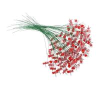 COLLBATH Verrouillage par Rotation pour Scellés de Compteurs d'Électricité et d'Eau, Lot de 100 Sceaux en Plastique, Protection Anti-effraction pour Usage Commercial