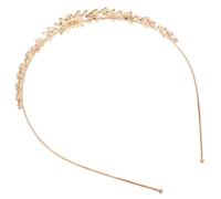 COLLBATH Wedding Headband For Bride With Rhinestone Claw Chain Elegant Bridal Hairpiece For Weddings Proms And Special Occasions