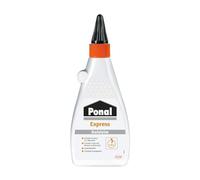 Ponal Colle à bois Express – transparente, séchage rapide, résistante à l'eau – bouteille 550 g
