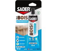 Colle À Bois Prise Progressive-Colle Vinylique Bois Intérieur-Colle Forte Pour Tous Bois Et Dérivés ¿Transparente Après Séchage-Sans Solvant-Tube De 125ml