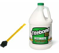 Colle à bois Titebond Ultimate III étanche D4 3,8 L + Titebond Titebrush