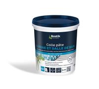 Colle à carrelage en pâte améliorée pour cuisine et salle de bain Bostik D2ET 1,5 kg