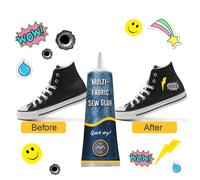 Colle À Coudre Multifonction En Pvc 50ml, Liquide, Pour Réparation De Vêtements, Séchage Rapide, Adhésifs Universels