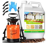 Colle à Gravier ExtéRieur avec PulvéRisateur, 5L Liant Pour Gravier PrêT à L'Emploi - Haute Concentration Cailloux éCorces Pierres, Pour Jardins, Cours, Patios, Rochers, Paillis, Paille De Pin