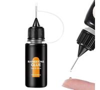 Colle à ongles en cristal - Colle à strass pour travaux manuels de beauté | Vernis gel de 10 ml avec une forte adhérence, outils de manucure pour femmes, filles, débutants, décoration 3D