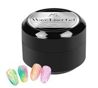 Colle à Ongles Fixe - Gel de modelage, Colle d'extension d'ongles Non-adhésive Gel Dur | Durable, assure la préservation des faux ongles, Gel UV LED, Vernis à ongles solide, coupe
