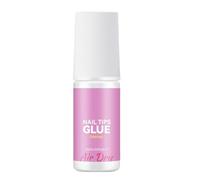 Colle à ongles pour pointes - Gel adhésif inodore 7 ml - Forte colle de presse à ongles longue durée pour professionnels pour débutants, femmes et enfants - Colle sèche