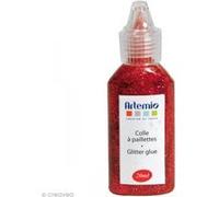 Colle à paillettes Artémio Rouge 20 ml rouge G