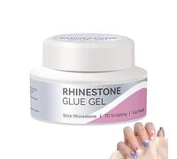 Colle À Strass | Adhésif Solide Pour Ongles Autocollants,Accessoires Gel Pour Ongles Et Colle À Strass 30g - Pour Sculpture Femmes Filles Maison Intérieur Extérieur Vacances Noël Anniversaires Salon T