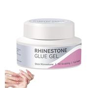 Colle À Strass Pour Ongles,Adhésif Solide Pour Ongles Autocollants,30g Colle À Gemmes Pour Décoration - Pour Design Sculpture Tissu Bijoux Femmes Filles Maison Intérieur Extérieur Fêtes Noël An