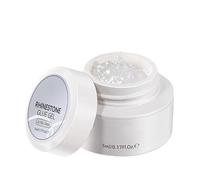 Colle à strass pour ongles | Adhésif transparent fort à prise rapide | Colle à paillettes | Salon, maison, DIY, manucure, débutants, charms, pierres précieuses, cristaux, perles, décorations