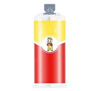 Colle AB Haut Température, puissante pâte de soudure métal, dose de gel ultra-résistante, colle liquide tous matériaux (1 pièce)