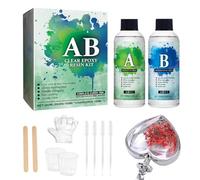 Colle AB | Séchage Rapide Et Adhésion Solide | Kit De Colle Époxy AB Transparente - Pour Usage Domestique En Dortoir En Hôtel En Appartement Pour Entreprises Et Pour Location