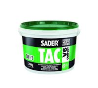 Colle sol acrylique haute performance polyvalente sans solvant 1KG SADERTAC V6 CONFORT SADER