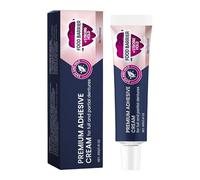 Colle Adhésif Pour Dentier 40g | Crème Adhésive Pour Prothèse Fixation Sûre Et Douce Formule Sensible À La Température Confort Permanent Usage Quotidien À La Maison Ou En Extérieur