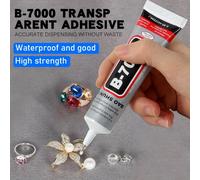 Colle adhésive forte transparente polyvalente 15/25/50/110ML, colle universelle pour réparation de téléphone, bricolage de fabrication de bijoux, colle de réparation B7000