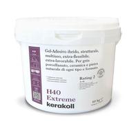 Colle adhésive H40 Extreme gel adhésif hybride soudé bicomposant blanc 10 kg KERAKOLL