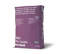 Colle adhésive pour dalles KERAKOLL H40 NO LIMITS GRIS 25 kg