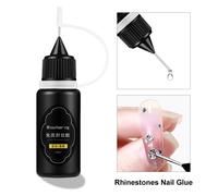 Colle Adhésive Pour Strass Pour Ongles, 1/2 Pièces, Pour Coller Les Décorations 3d, Bricolage, Super Fort, Gemmes En Cristal, Bijoux, Gel D'étanchéité Des Bords.1pc.