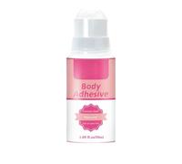 Colle adhésive pour vêtements - Bande liquide adhésive pour tissu, tenue douce, solution de fixation de mode solide, système de liaison de support invisible, aide au placement sécurisé des tenues | ad
