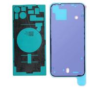 Colle adhésive pour vitre arrière compatible avec iPhone 14 Plus avec bande de protection thermique (lot de 2)