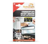 Colle adhésive transparente pour verre et rétroviseur 8 g