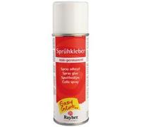 Rayher Hobby 3401400 Colle en spray, non permanent, boîte de 200 ml, Blanc.