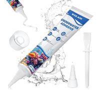 Colle Aquarium,Aquarium Sous L'eau Colle Transparent,Aquarium Sous L'eau Colle Forte,Colle Aquarium,Silicone Aquarium,Mastic Piscine,Waterproof Sealant Bassin,Aquarium Piscine,120ml