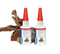 Colle Aquarium,Colle Plantes Aquarium,Colles Aquascaping,Colles Ultra Fluide Plantes Aquarium,pour Corail,Pierre,Bois Attendez (50 * 2pc)