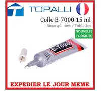 Colle B-7000 - B-7000 - Tube 15ml - Transparente - Extra forte - Collage vitres tactiles